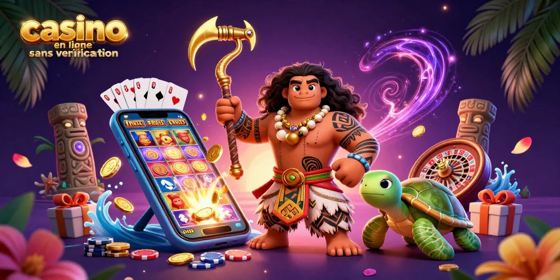 Jouez sur le casino en ligne sans vérification avec des jeux passionnants au cœur d'une scène vibrante.