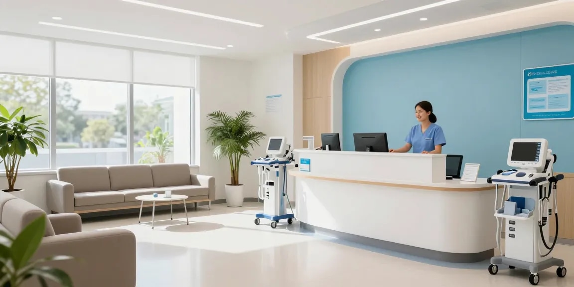 Hair transplant Turkey services at a modern clinic, demonstrating compassionate patient care by expert healthcare providers.