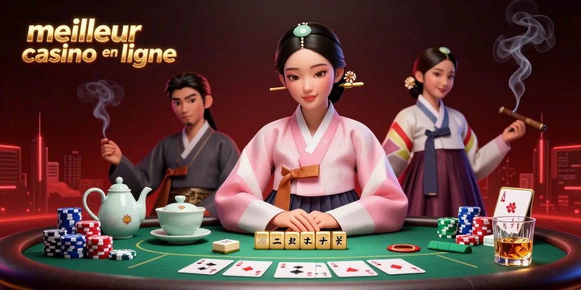 Participez à la meilleure expérience de jeu au meilleur casino en ligne avec des éléments de poker et une ambiance élégante.