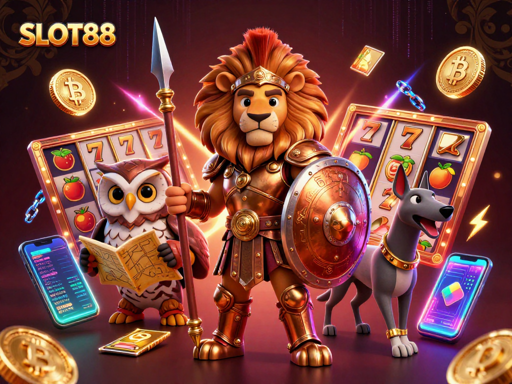 Slot88 menghadirkan jackpot mengagumkan dengan simbol buah dan keberuntungan di tengah aksi kasino.