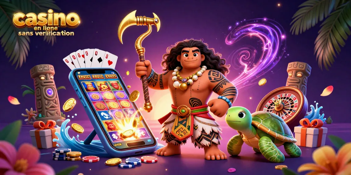 Jouez sur le casino en ligne sans vérification avec des jeux passionnants au cœur d'une scène vibrante.