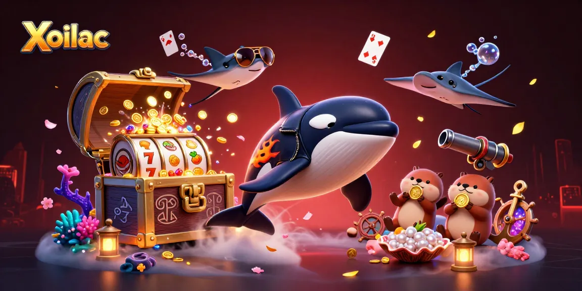 Xoilac offers a thrilling casino experience with vibrant underwater scenes filled with treasure and excitement.