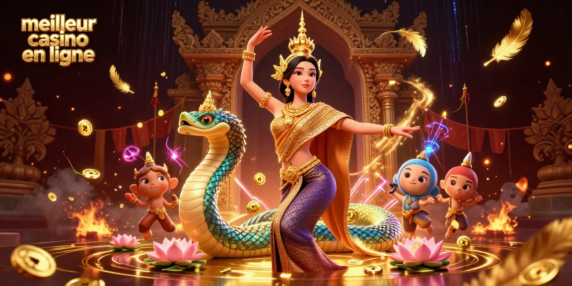 Vivez le frisson au meilleur casino en ligne avec des personnages 3D vibrants et des éléments de jeu riches.