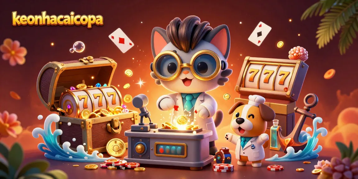 Engage with Keonhacaicopa's thrilling casino adventures as magical treasures explode from slot reels.