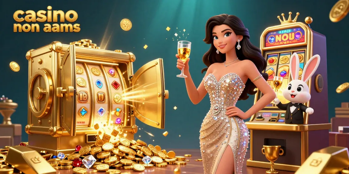 Scopri il brivido dei casino non aams con una scena jackpot mozzafiato che presenta elementi di lusso e un gioco emozionante.