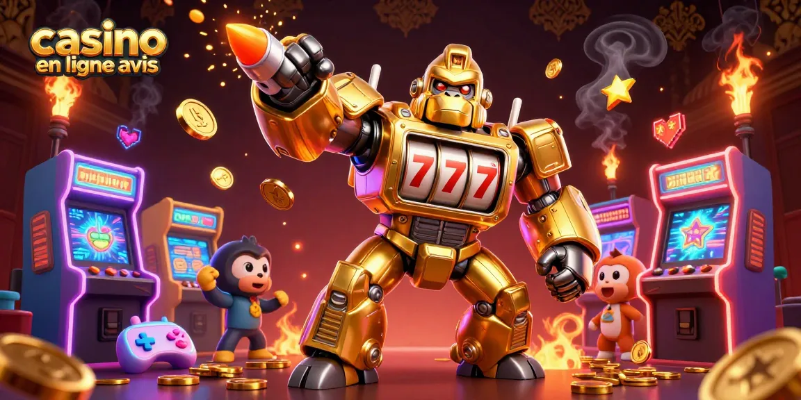 Accumulez des gains au casino en ligne avis avec cette illustration dynamique de machines à sous.