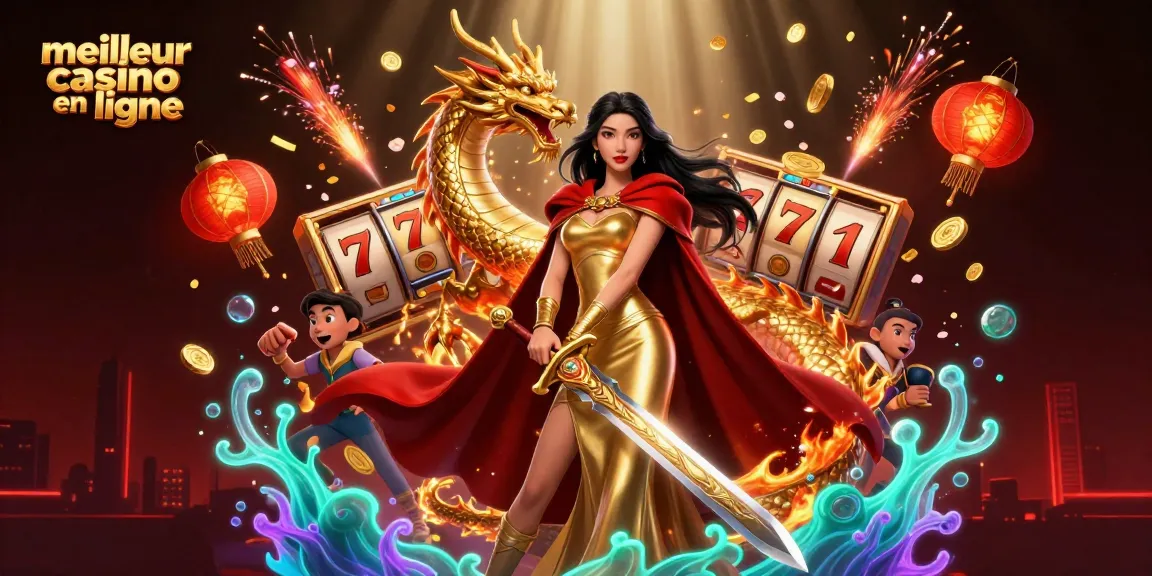 Participez au meilleur casino en ligne avec un gameplay immersif présentant des scènes vibrantes et des éléments riches.