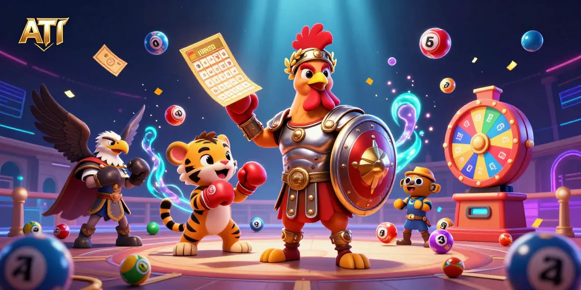 Engage with the dynamic ATI gaming scene featuring a enthralling colosseum competition.
