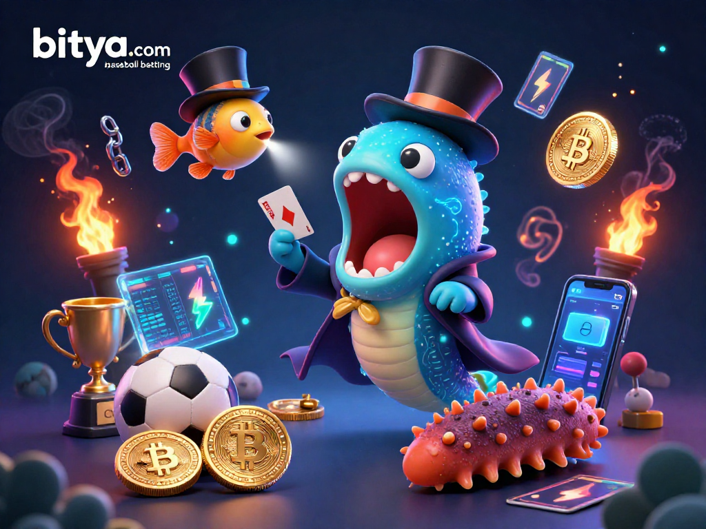 Engage in betya.com baseball betting with a vibrant illustration showcasing dynamic betting elements and characters.