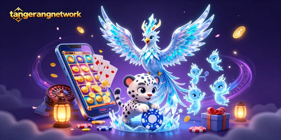 tangerangnetwork mempersembahkan ilustrasi kasino yang dinamis dengan phoenix es dan chip poker