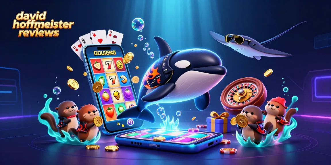 Experience thrilling david hoffmeister reviews with vibrant ocean-themed gambling elements.