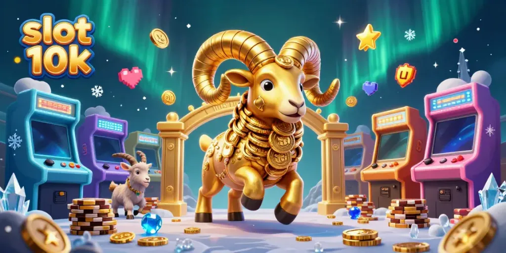 Rasakan keseruan slot 10k dengan ram emas berlari membentur gerbang ke jackpot berlapis.