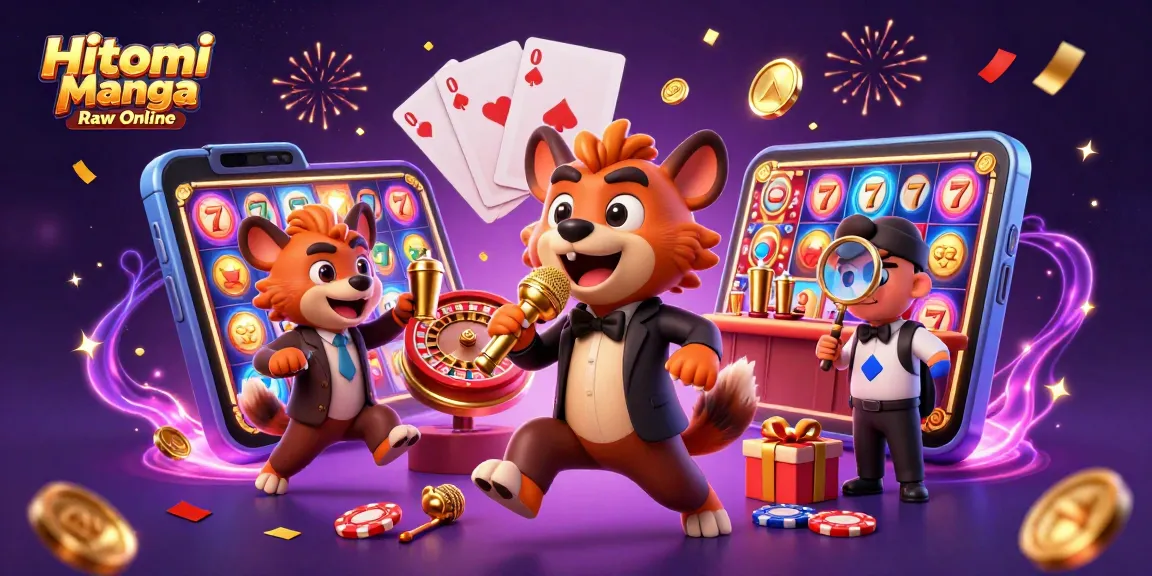 Engage in limitless fun with Hitomi Manga Raw Online at our colorful casino scene.