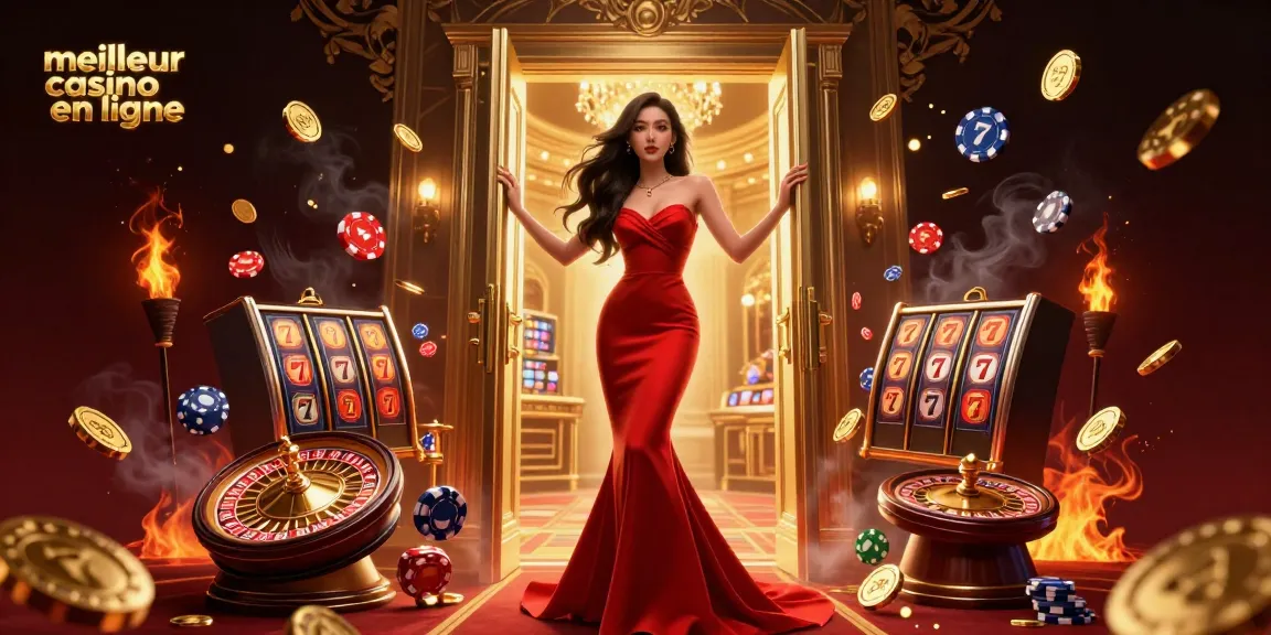 Découvrez le monde vibrant de meilleur casino en ligne, mettant en avant une scène de jeu impressionnante avec une femme asiatique dans un cadre de casino de luxe.
