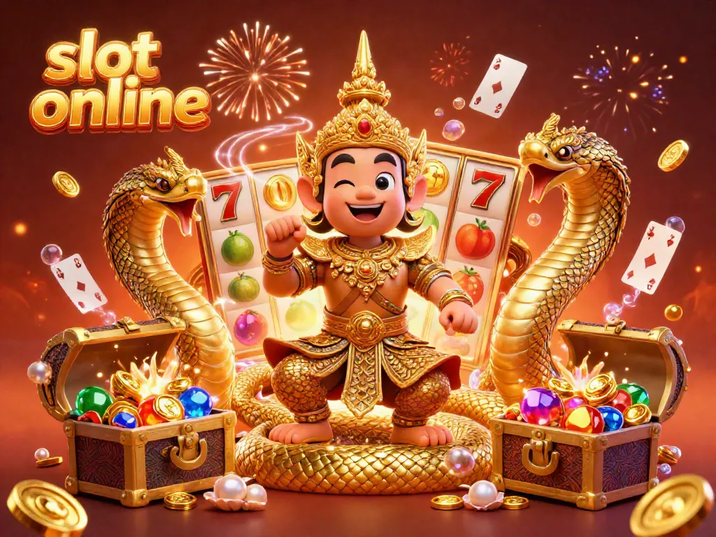 Engage with the thrilling slot online experience featuring vibrant characters and dynamic symbols.