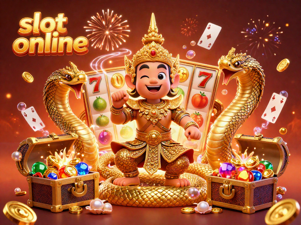 Engage with the thrilling slot online experience featuring vibrant characters and dynamic symbols.