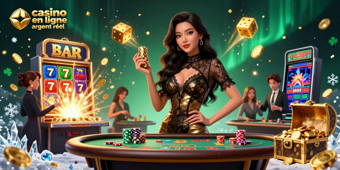 Vivez le frisson du casino en ligne argent réel avec des jeux à enjeux élevés et des décors glamours.
