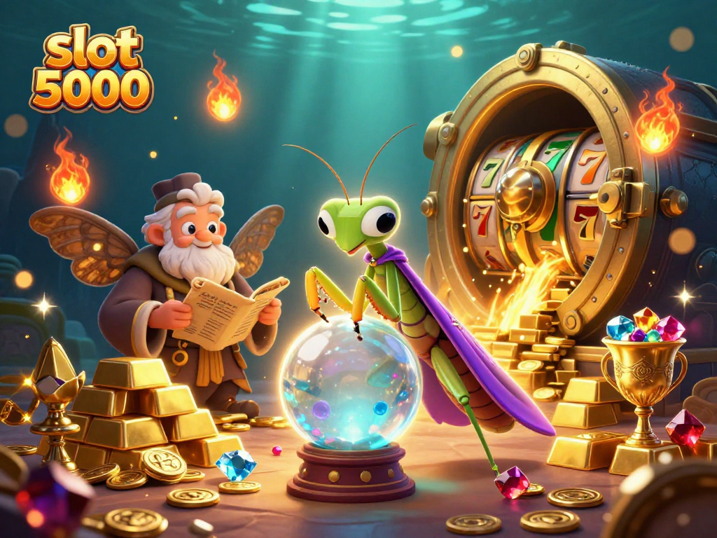 Experience thrilling slot action in a magical world with slot 5000 as the fortune teller reveals winning secrets.