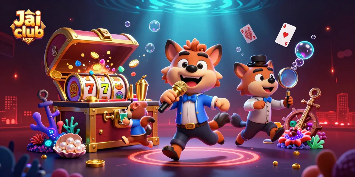 Join the fun with Jai club login at the lively comedy casino featuring hyena characters and vibrant games!