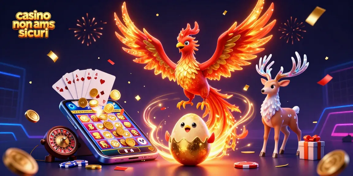 Partecipa a un'emozionante esperienza di gioco nei casinò non AAMS sicuri con elementi dinamici e personaggi accattivanti.