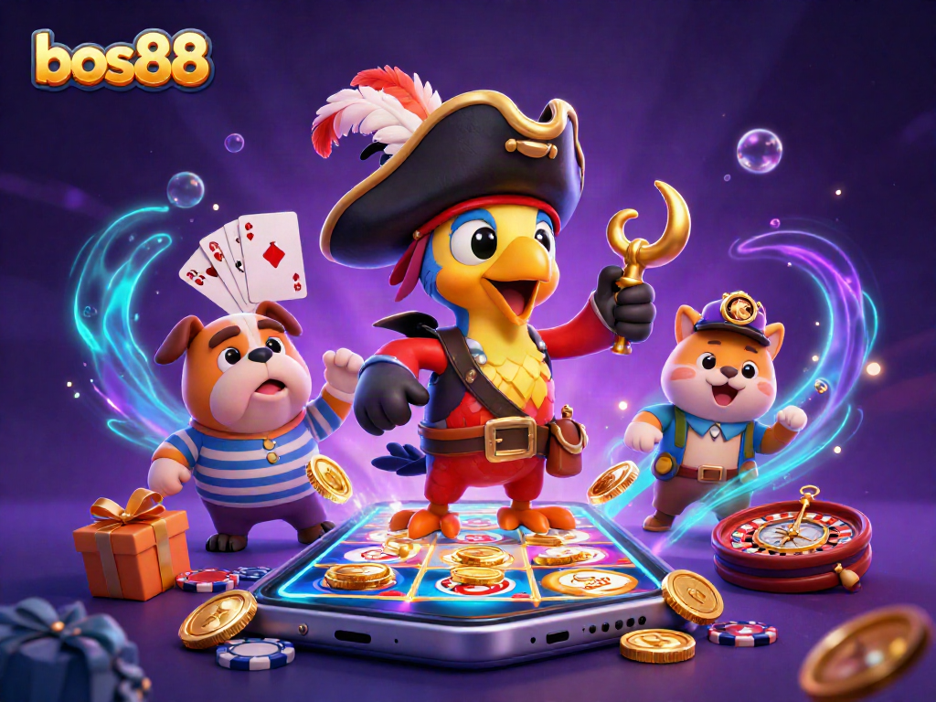 Melihat aksi seru di bos88 dengan permainan slot dan karakter kartun yang menarik.