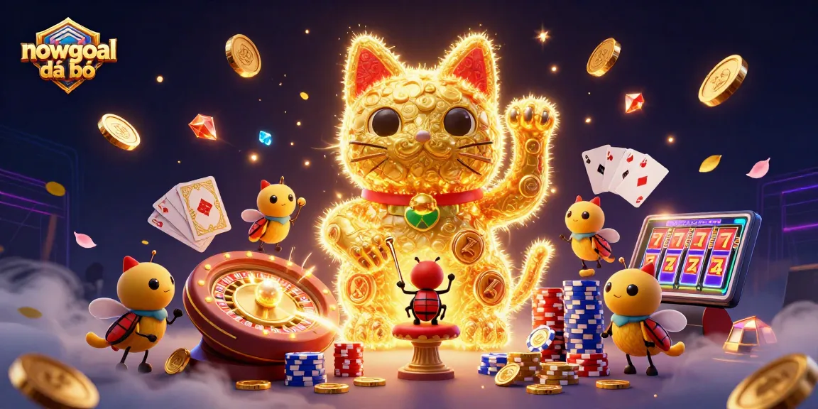 Engage with real-time nowgoal đá bóng scores and updates through vibrant casino visuals.