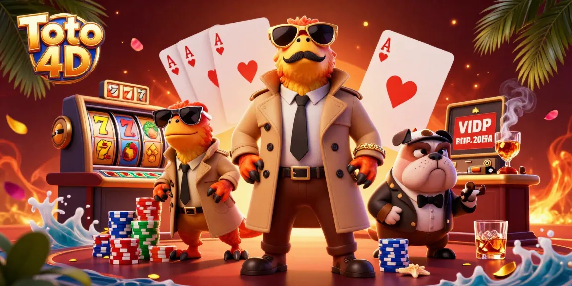 Play exciting Toto 4D games with vibrant slot themes and thrilling jackpot elements.